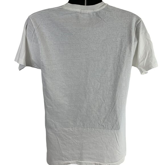 Vintage Eric Clapton MTV Unplugged T Shirt Mens Medium Rock Band USA Made White - Picture 3 of 9